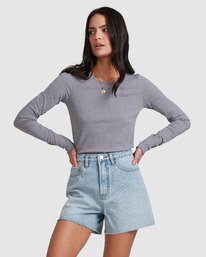 2 Fast Lane Top  - Top de Manga Larga para Mujer  U3KT55BIMU Billabong