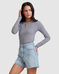 4 Fast Lane Top  - Top de Manga Larga para Mujer  U3KT55BIMU Billabong