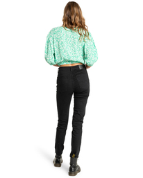 3 Shore Line - Vaqueros de talle alto para Mujer  U3PN07BIF0 Billabong