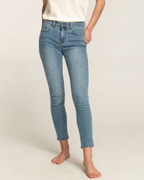 0 Shore Line - Vaqueros de talle alto para Mujer Verde U3PN07BIF0 Billabong