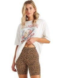 1 Sweet Sessions Biker Babe - Short taille haute pour Femme  U3PV10BIMU Billabong
