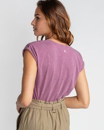 2 All Night - T-Shirt for Women Grey U3SS08BIF0 Billabong