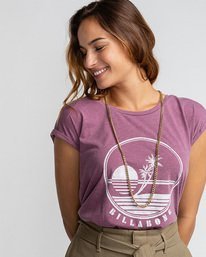 1 All Night - T-Shirt for Women Grey U3SS08BIF0 Billabong