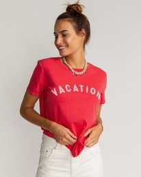 0 Vacation Vibrations - Camiseta para Mujer  U3SS28BIF0 Billabong