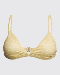 4 Salty Blonde Sundipped - Tri Bikini Top for Women White U3ST30BIF0 Billabong