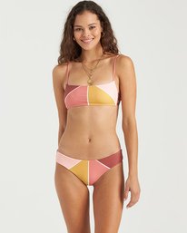 4 In The Rays Brltt - Top de bikini para Mujer Marron U3ST40BIMU Billabong