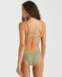 5 Peekys Days Tri - Top de bikini para Mujer Verde U3ST42BIMU Billabong