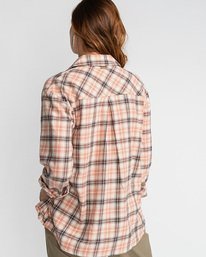 3 Easy Movin 2  - Camisa de Manga Larga para Mujer Rojo U3TP16BIF0 Billabong