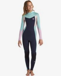 1 Synergy 3/2mm GBS - Back-Zip-Neoprenanzug für Kleinkinder Blau U43B32BIF0 Billabong