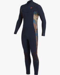 5 Revolution Pro 3/2mm GBS - Chest-Zip Neoprenanzug für Männer Blau U43M54BIF0 Billabong