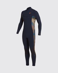 1 Revolution Pro 3/2mm GBS - Chest-Zip Neoprenanzug für Männer Blau U43M54BIF0 Billabong