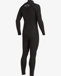 3 Absolute 3/2mm GBS - Chest Zip Wetsuit for Men Black U43M56BIF0 Billabong
