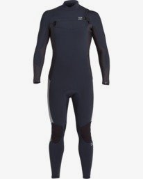0 Absolute 3/2mm GBS - Chest-Zip Neoprenanzug für Männer Blau U43M56BIF0 Billabong