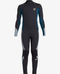 4 Absolute 4/3mm GBS - Traje de surf con cremallera trasera para Chicos  U44B12BIF0 Billabong