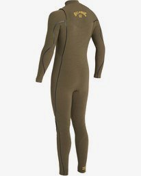 2 Furnace Comp 4/3mm GBS - Chest Zip Wetsuit for Men Brown U44M52BIF0 Billabong