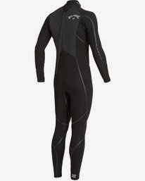 2 Absolute 4/3mm GBS - Back-Zip-Neoprenanzug für Männer Schwarz U44M58BIF0 Billabong