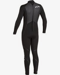 5 Absolute 4/3mm GBS - Back-Zip-Neoprenanzug für Männer Schwarz U44M58BIF0 Billabong