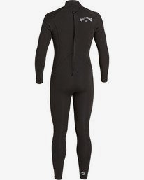 9 Absolute 4/3mm GBS - Back Zip Wetsuit for Men Black U44M59BIF0 Billabong
