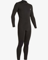 5 Absolute 4/3mm GBS - Back Zip Wetsuit for Men Black U44M59BIF0 Billabong
