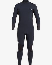 4 Absolute 4/3mm GBS - Back Zip Wetsuit for Men Blue U44M59BIF0 Billabong