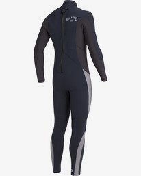 2 Absolute 4/3mm GBS - Back Zip Wetsuit for Men Blue U44M59BIF0 Billabong