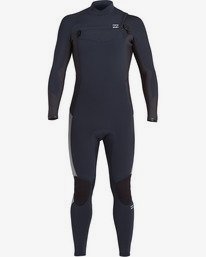 4 Absolute 4/3mm GBS - Chest-Zip Neoprenanzug für Männer Blau U44M60BIF0 Billabong