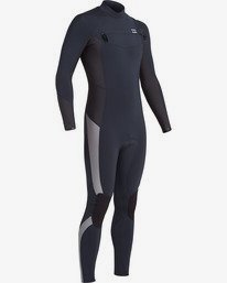 7 Absolute 4/3mm GBS - Chest-Zip Neoprenanzug für Männer Blau U44M60BIF0 Billabong