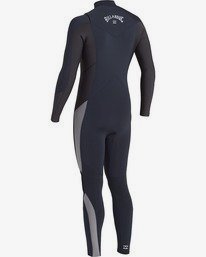 8 Absolute 4/3mm GBS - Chest-Zip Neoprenanzug für Männer Blau U44M60BIF0 Billabong