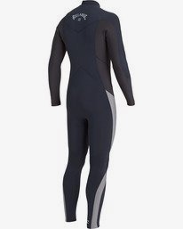 9 Absolute 4/3mm GBS - Chest-Zip Neoprenanzug für Männer Blau U44M60BIF0 Billabong