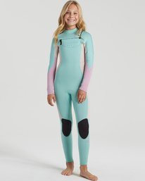 0 Synergy 5/4mm GBS
 - Chest Zip Wetsuit for Girls  U45B30BIF0 Billabong