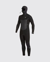 4 Absolute 5/4mm GBS - Hooded Chest Zip Wetsuit for Men  U45M57BIF0 Billabong