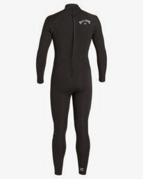 8 Absolute 5/4mm GBS - Back Zip Wetsuit for Men Black U45M60BIF0 Billabong
