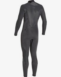 5 Absolute 5/4mm GBS - Back Zip Wetsuit for Men Black U45M60BIF0 Billabong