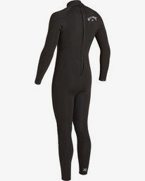 2 Absolute 5/4mm GBS - Back Zip Wetsuit for Men Black U45M60BIF0 Billabong