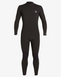 10 Absolute 5/4mm GBS - Back Zip Wetsuit for Men Black U45M60BIF0 Billabong