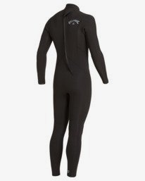 11 Absolute 5/4mm GBS - Back Zip Wetsuit for Men Black U45M60BIF0 Billabong