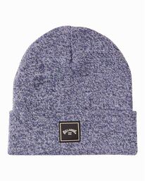 0 Stacked Heather - Beanie for Men Blue U5BN28BIF0 Billabong