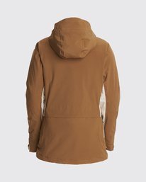 10 Adventure Division Collection Trooper Stx - Waterproof Jacket for Women Brown U6JF20BIF0 Billabong
