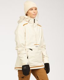 12 Adventure Division Collection Passage - Chaqueta para Mujer Blanco U6JF21BIF0 Billabong