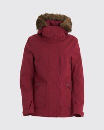 9 Into The Forest - Jacket for Women Red U6JF25BIF0 Billabong