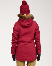 2 Into The Forest - Jacket for Women Red U6JF25BIF0 Billabong