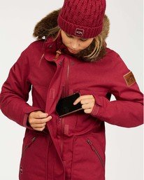 5 Into The Forest - Jacket for Women Red U6JF25BIF0 Billabong
