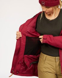 7 Into The Forest - Jacket for Women Red U6JF25BIF0 Billabong