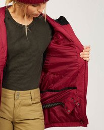 8 Into The Forest - Jacket for Women Red U6JF25BIF0 Billabong