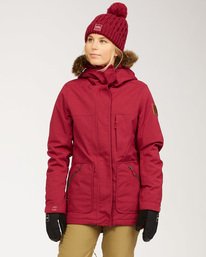 0 Into The Forest - Jacket for Women Red U6JF25BIF0 Billabong