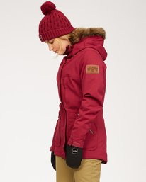 3 Into The Forest - Jacket for Women Red U6JF25BIF0 Billabong