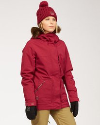 4 Into The Forest - Jacket for Women Red U6JF25BIF0 Billabong