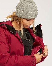 5 Sula - Jacket for Women Red U6JF29BIF0 Billabong