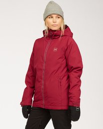 3 Sula - Jacket for Women Red U6JF29BIF0 Billabong