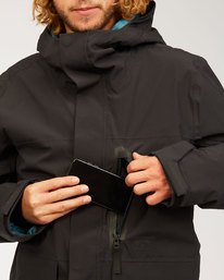 8 Adventure Division Collection Delta Stx - Wasserdichte Jacke für Männer Schwarz U6JM21BIF0 Billabong